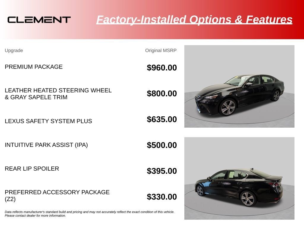 Used 2016 Lexus GS 350 AWD w/ Premium Package image 15