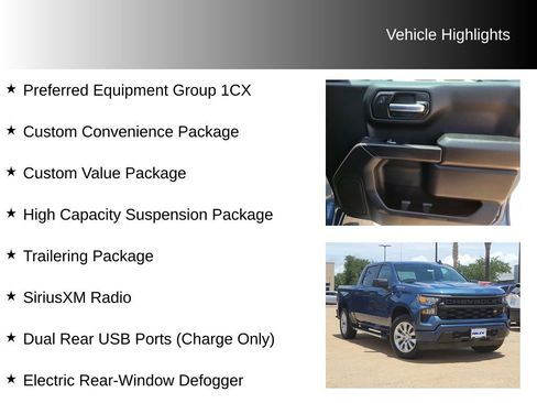 Used 2024 Chevrolet Silverado 1500 Custom RWD image 9