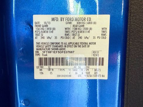 Used 2013 Ford F150 STX w/ Mid Equipment Group AWD/4WD image 28