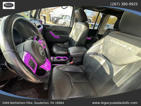 Used 2014 Jeep Wrangler Unlimited Sahara w/ Dual Top Group image 25