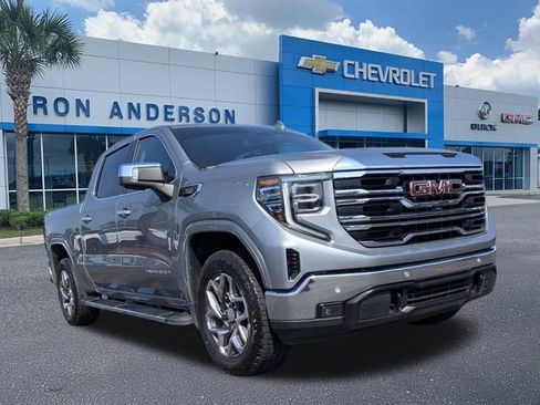 Used 2025 GMC Sierra 1500 SLT w/ SLT Premium Plus Package AWD/4WD image 1