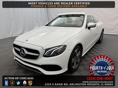 Used 2018 Mercedes-Benz E 400 4MATIC Cabriolet