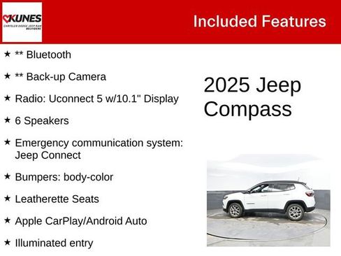 Used 2025 Jeep Compass Limited image 3