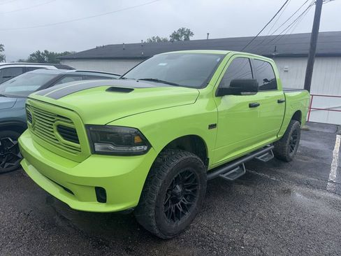 Used 2017 RAM 1500 Sport w/ Sublime Green Sport Package AWD/4WD image 1