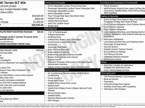 Used 2023 GMC Terrain SLT image 2