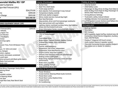 Used 2020 Chevrolet Malibu RS image 32