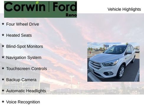 Used 2017 Ford Escape SE w/ SE Leather Comfort Package AWD/4WD image 8