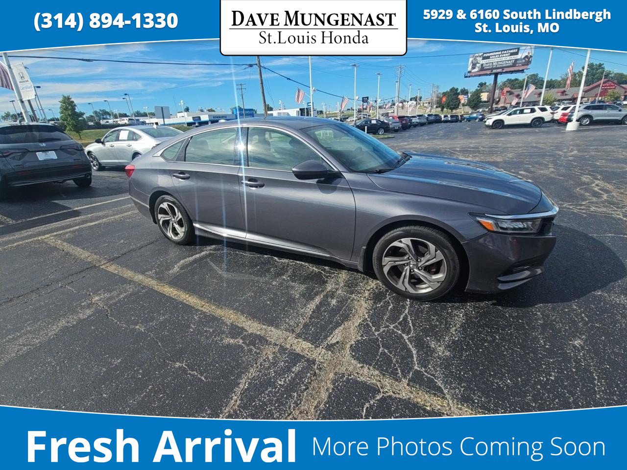 Used 2020 Honda Accord EX image 1