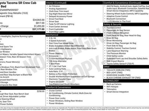 Used 2023 Toyota Tacoma SR image 32
