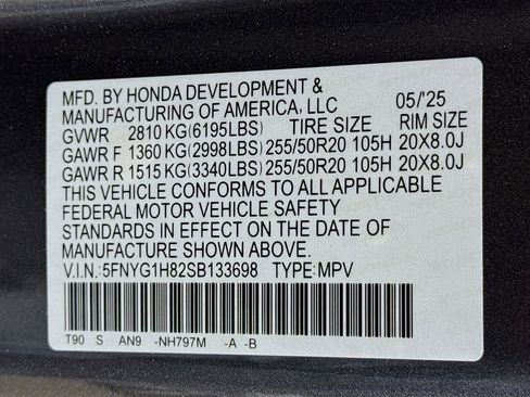 Used 2025 Honda Pilot Elite image 35