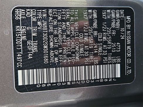 Certified 2025 Nissan Rogue Platinum image 29