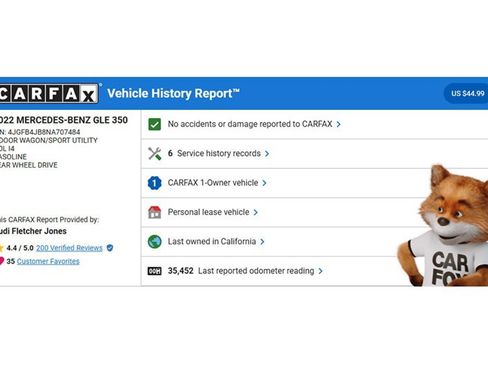 Used 2022 Mercedes-Benz GLE 350 GLE 350 SUV image 2