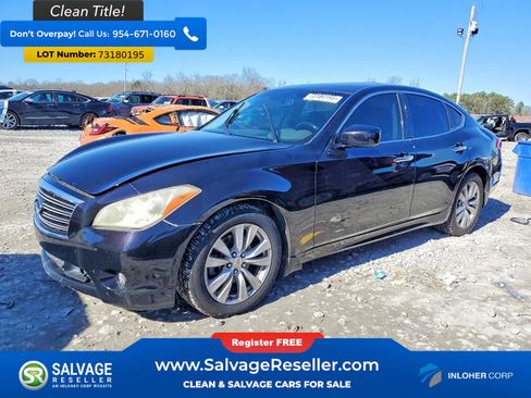 Used 2011 INFINITI M37 x w/ Deluxe Touring Pkg AWD/4WD image 1