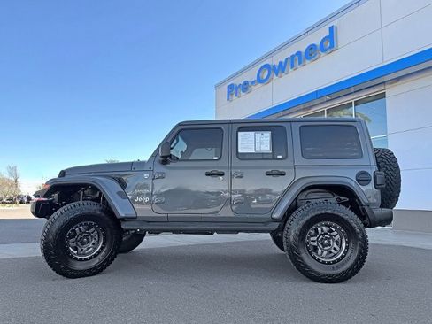 Used 2020 Jeep Wrangler Unlimited Sahara w/ Uconnect 4C Nav & Sound Group image 31