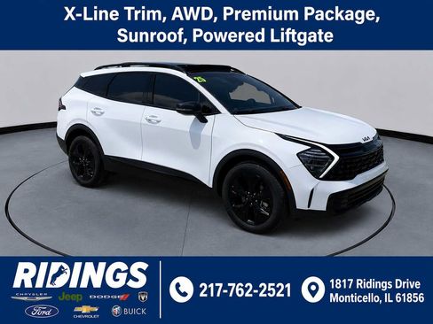 Used 2025 Kia Sportage X-Line w/ Premium Package AWD/4WD image 1