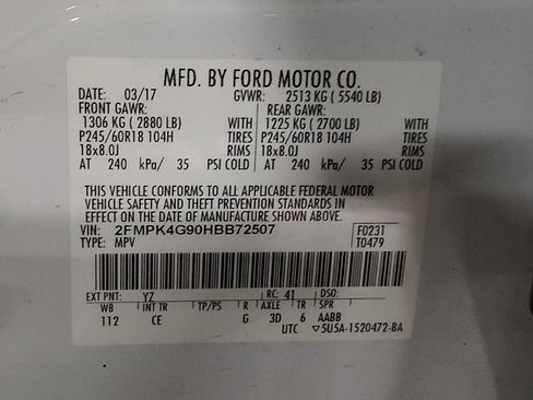 Used 2017 Ford Edge SE image 33