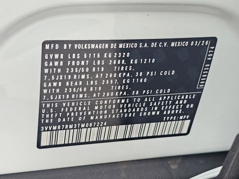 New 2026 Volkswagen Tiguan SE AWD/4WD image 31