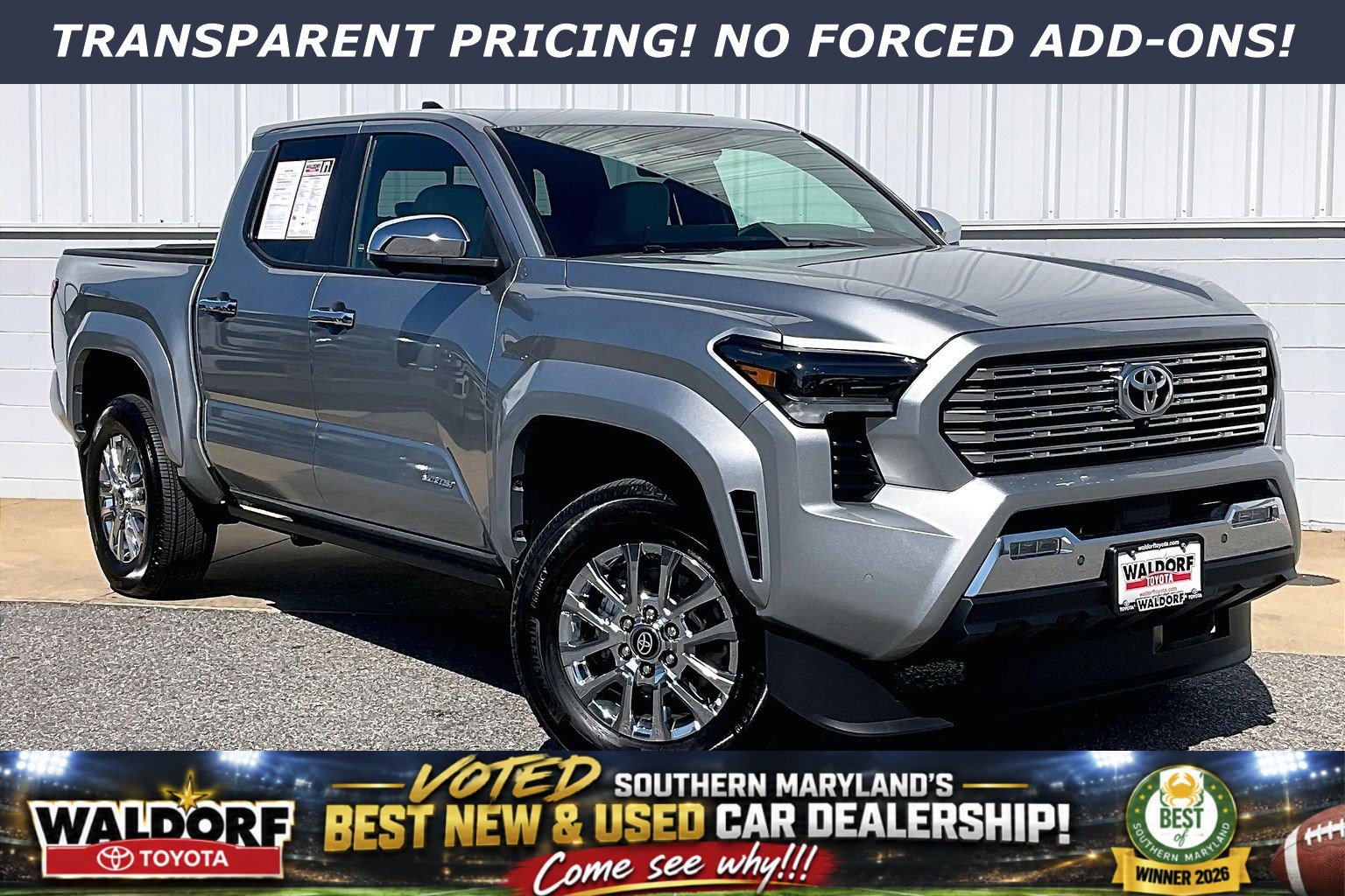 Used 2025 Toyota Tacoma Limited AWD/4WD image 1