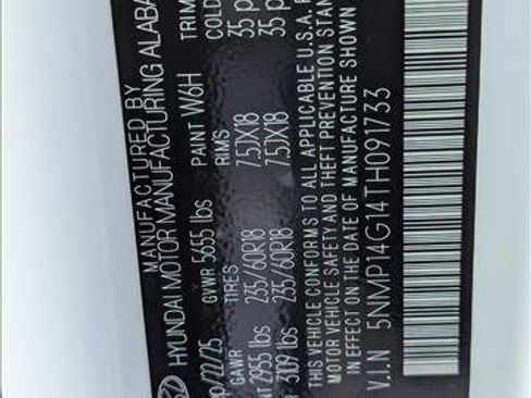 New 2026 Hyundai Santa Fe SE image 16