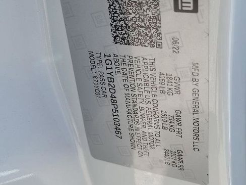 Used 2023 Chevrolet Corvette Stingray Preferred Cpe w/ Z51 Performance Package image 31