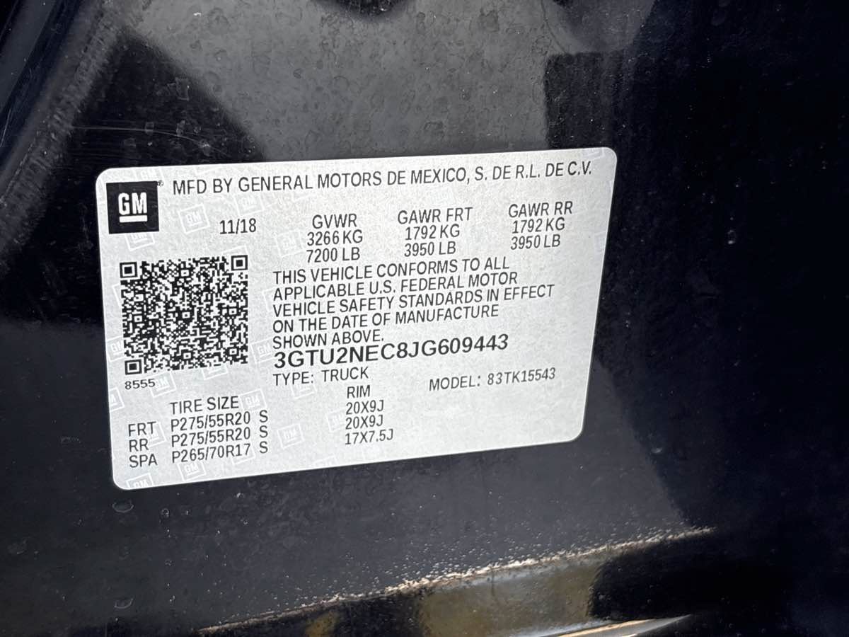 Used 2018 GMC Sierra 1500 SLT w/ SLT Premium Package AWD/4WD image 27