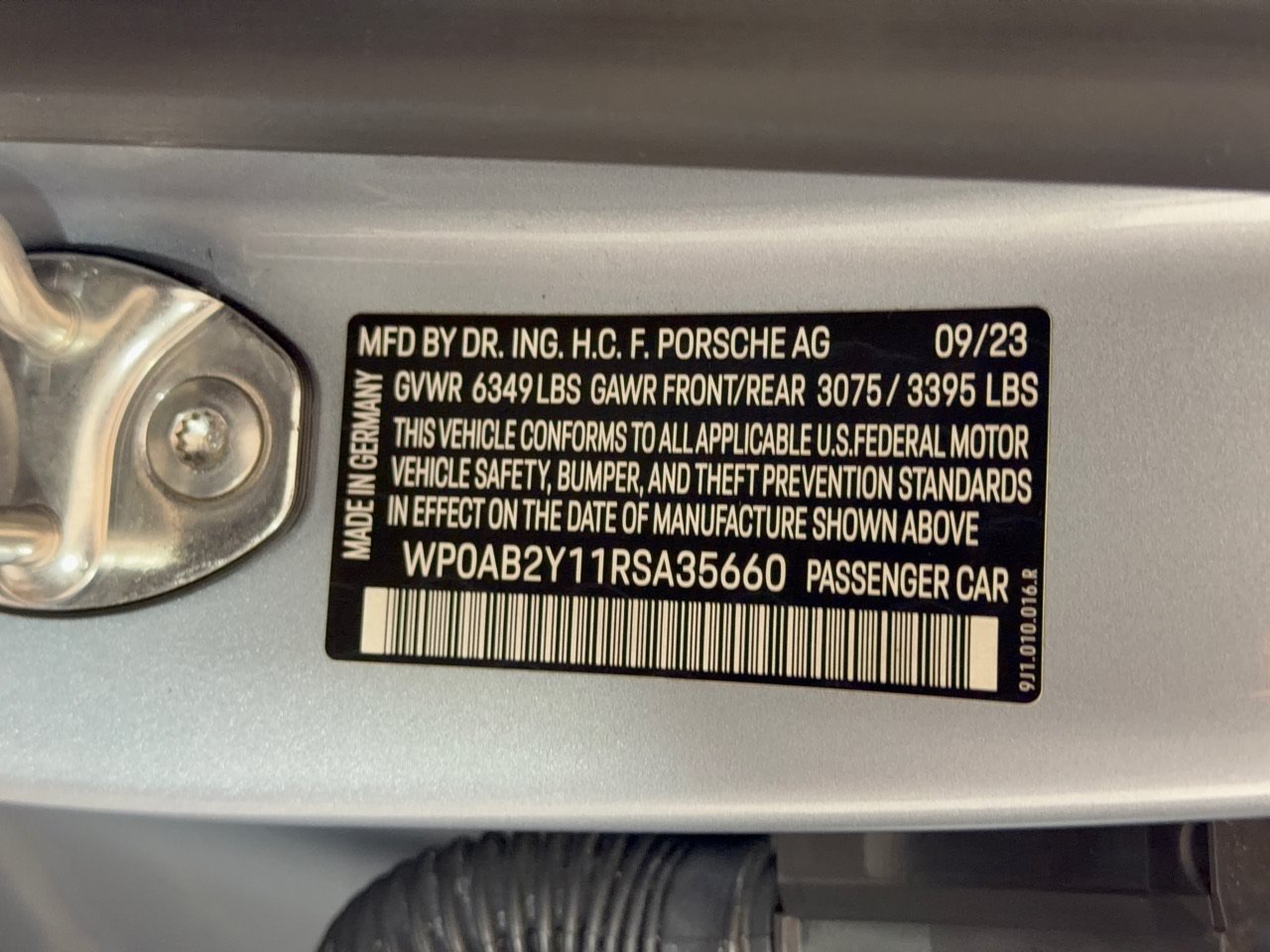 Certified 2024 Porsche Taycan 4S AWD/4WD image 34