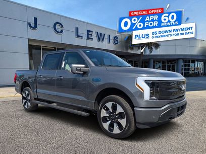 New 2025 Ford F150 Lightning Platinum