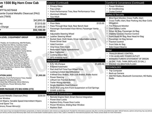 Used 2020 RAM 1500 Big Horn AWD/4WD image 29