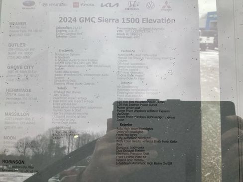 Used 2024 GMC Sierra 1500 Elevation AWD/4WD image 17