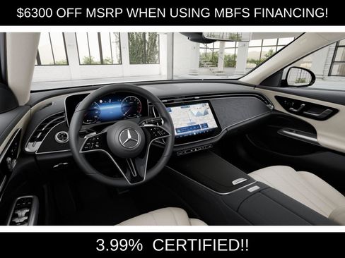New 2026 Mercedes-Benz E 350 4MATIC Sedan image 3