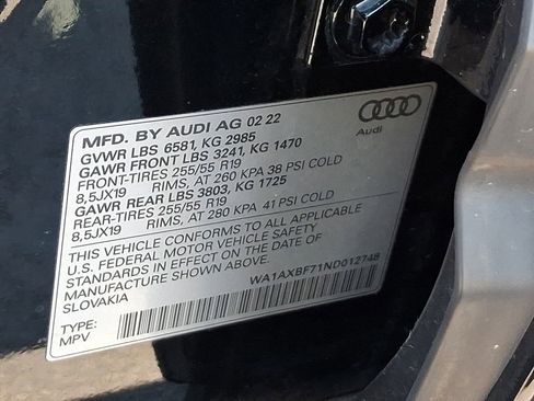 Certified 2022 Audi Q7 3.0T Premium AWD/4WD image 28