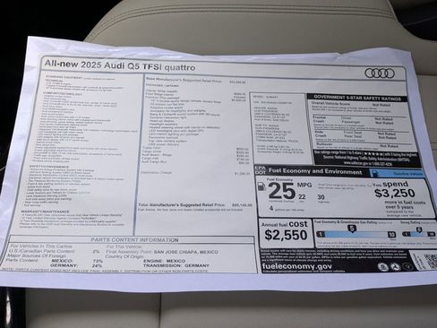 New 2025 Audi Q5 Premium Plus image 17