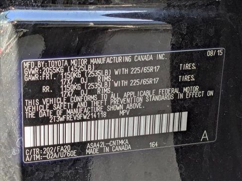 Used 2015 Toyota RAV4 XLE image 12