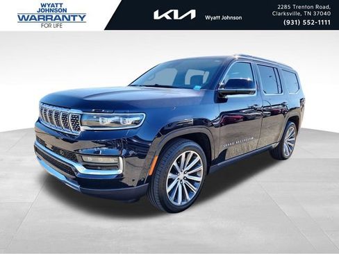 Used 2022 Jeep Grand Wagoneer Series II w/ Rear Seat Video Group 1 image 1