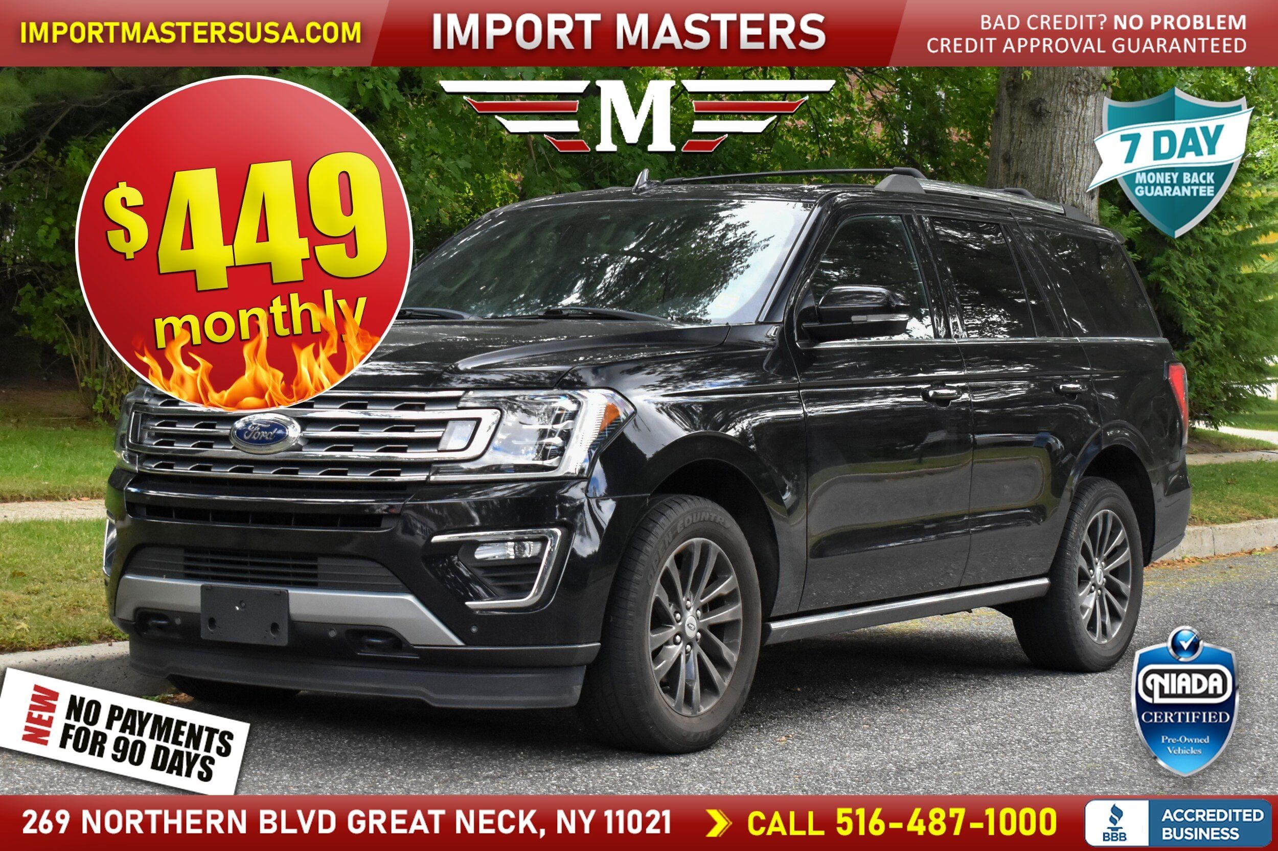 Used 2019 Ford Expedition Limited w/ Driver Assistance Package AWD/4WD image 1