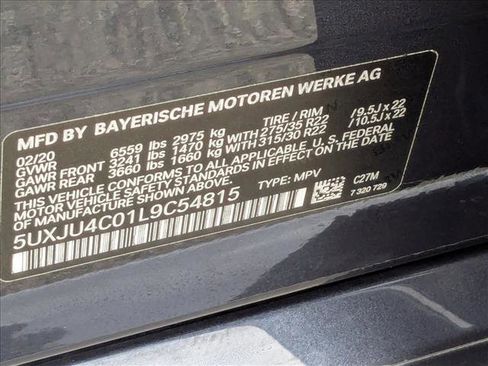 Used 2020 BMW X5 M50i w/ Executive Package image 26