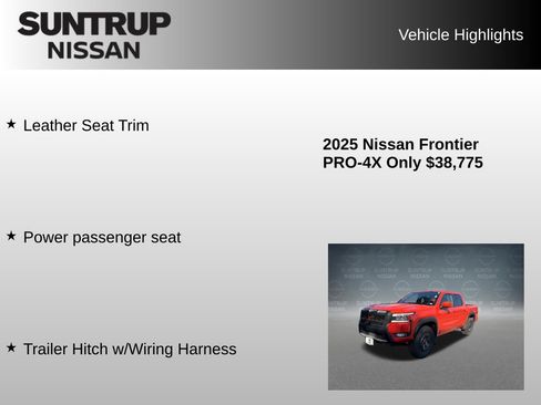 Used 2025 Nissan Frontier PRO-4X w/ Pro Premium Package AWD/4WD image 39