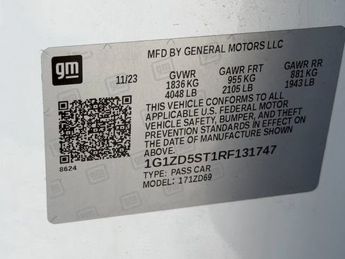 Used 2024 Chevrolet Malibu LT FWD image 19