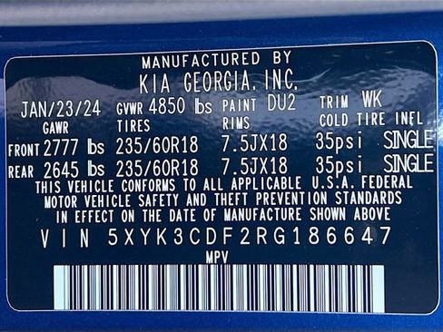 New 2024 Kia Sportage EX image 31