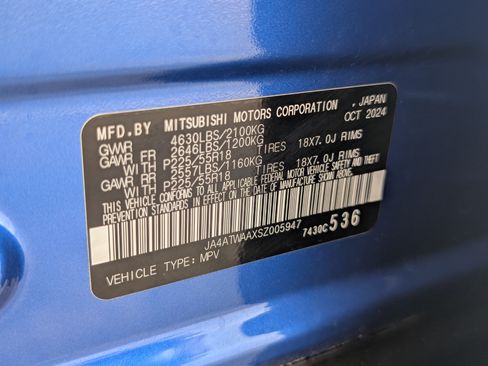 Used 2025 Mitsubishi Eclipse Cross SE AWD/4WD image 36
