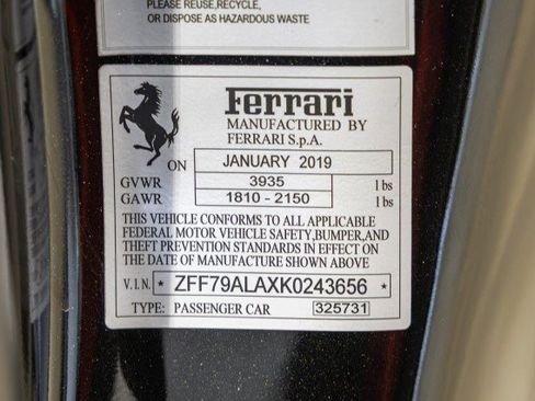 Used 2019 Ferrari 488 GTB RWD image 55