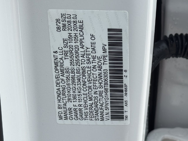 New 2026 Honda Pilot Black Edition image 32