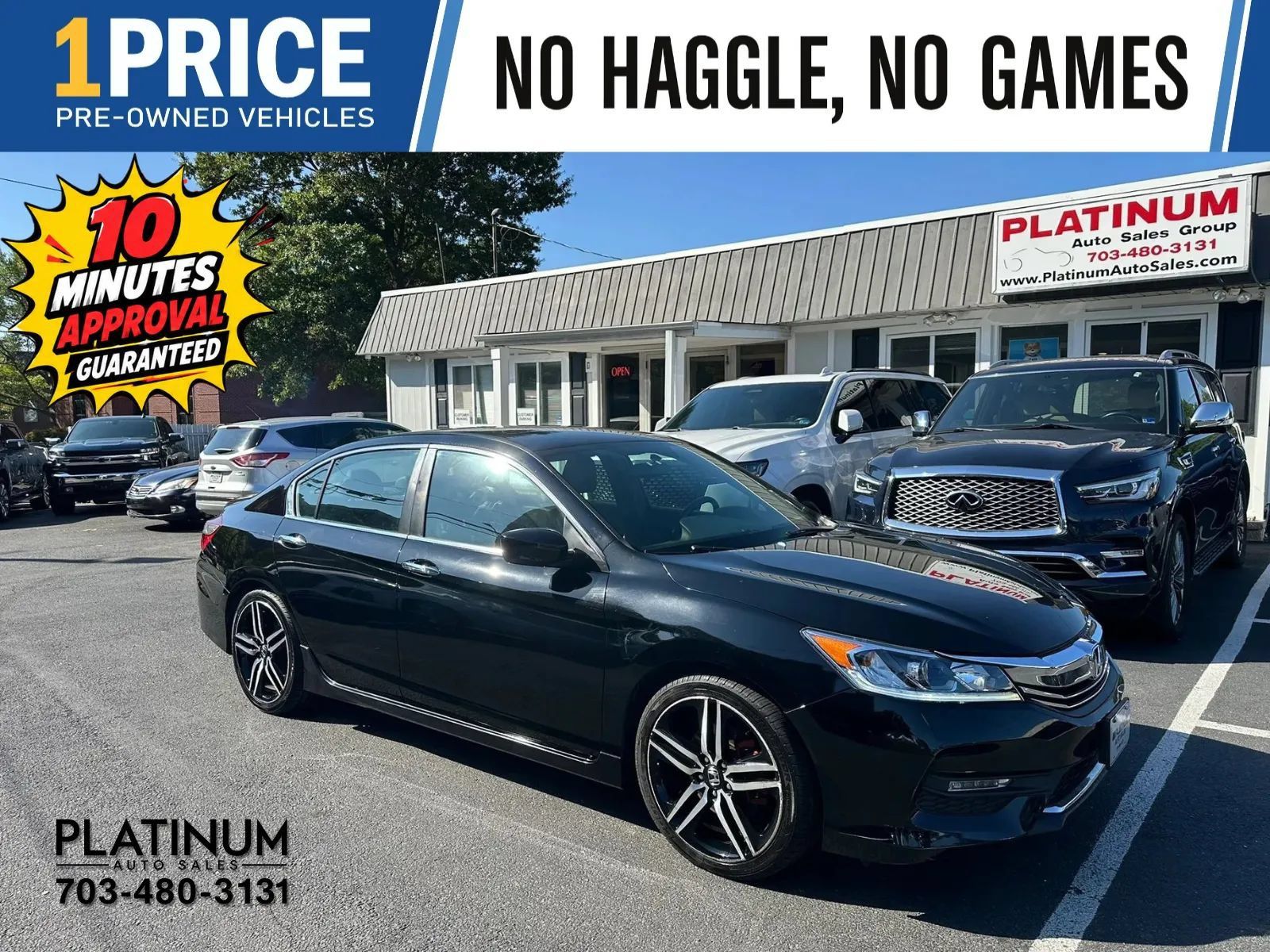 Used 2017 Honda Accord Sport image 1