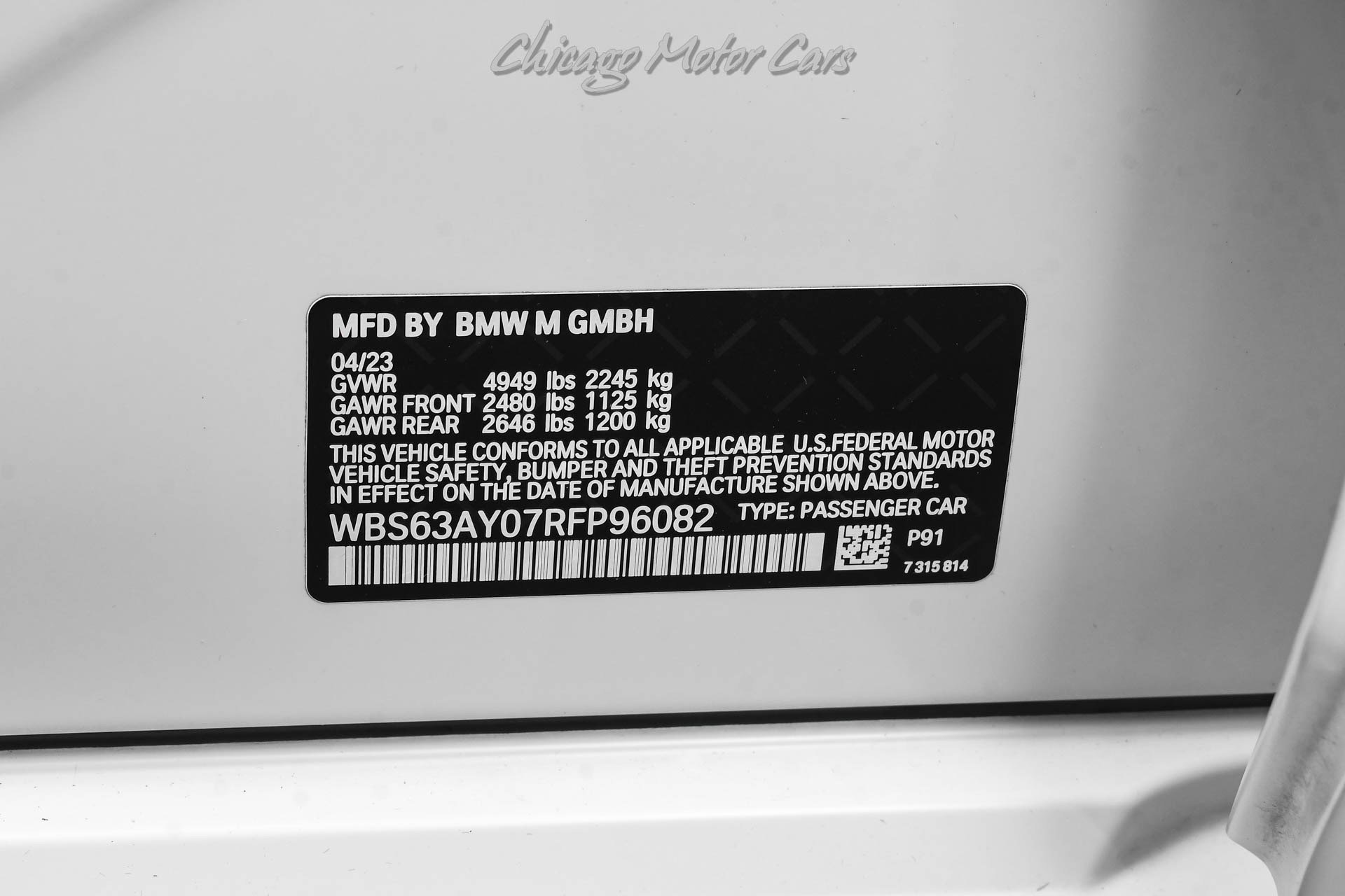 Used 2024 BMW M3 CS w/ M Driver's Package AWD/4WD image 64