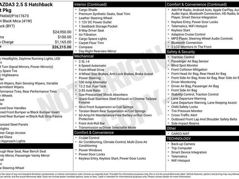 Certified 2023 MAZDA MAZDA3 s image 4