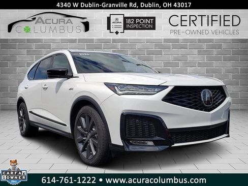 Certified 2026 Acura MDX A-Spec AWD/4WD image 1