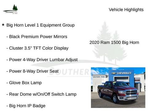 Used 2020 RAM 1500 Big Horn AWD/4WD image 24
