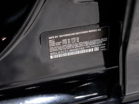 Used 2018 BMW 540i RWD image 74