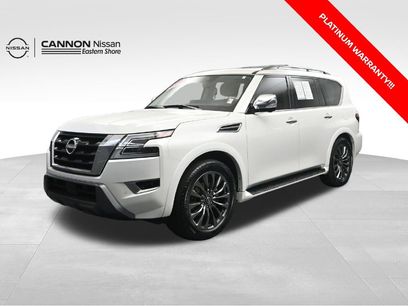 Used 2023 Nissan Armada Platinum w/ Captain's Chairs Package