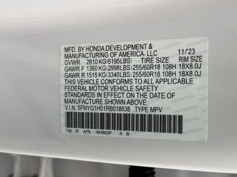 Used 2024 Honda Pilot EX-L image 18